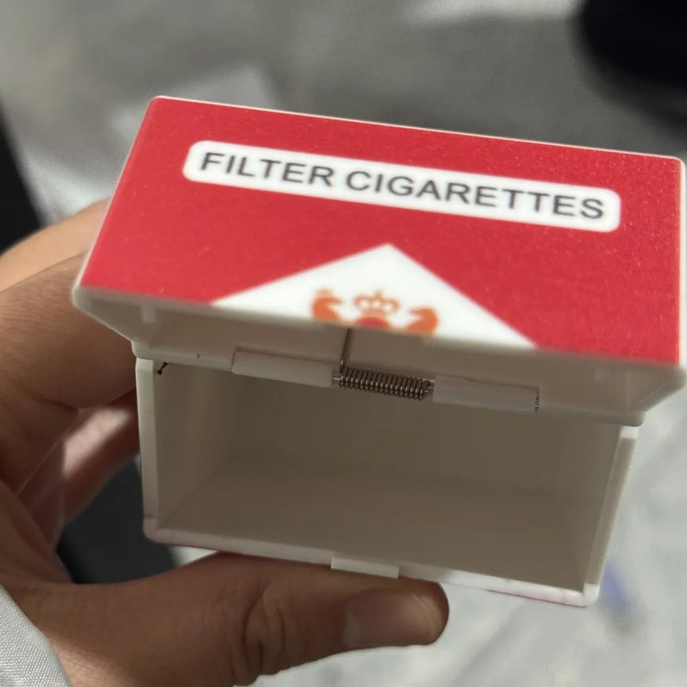 Cigarette Box Bubble Machine — Viral Photo Prop & Novelty Gift Toy